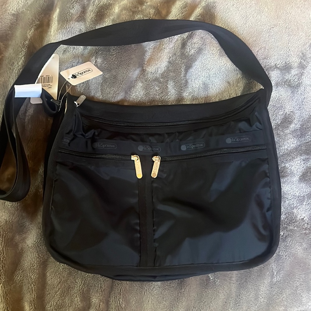 LeSportSac Deluxe Everyday Bag in Recycled Black
